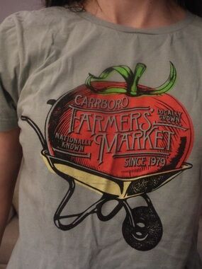 Carrboro farmers market t-shirt tee